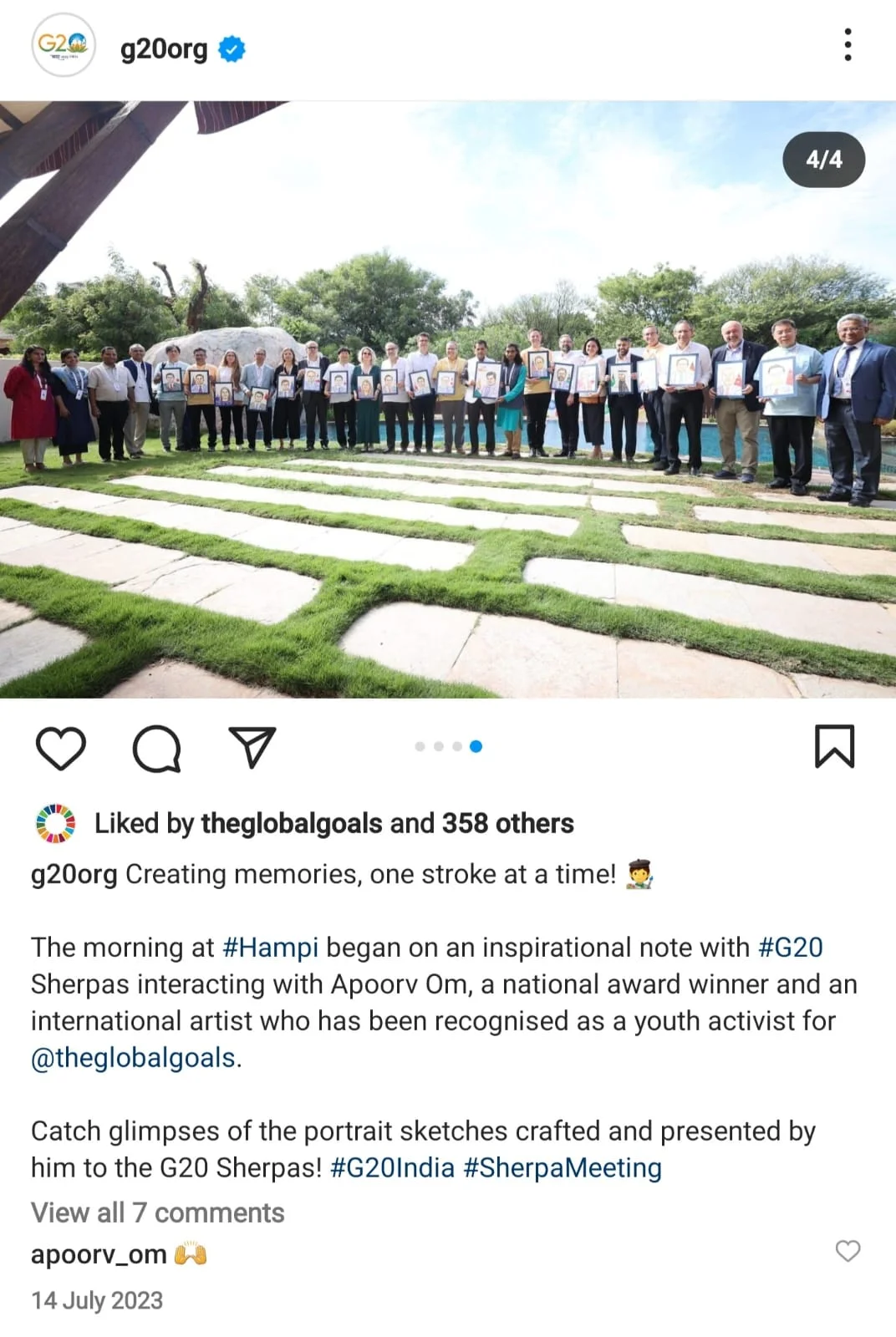 3rd Sherpas Meeting G20 India 2023 The Sherpa of G20 India, Mr.… — Photograph 4