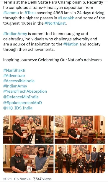 THE CHIEF OF THE ARMY STAFF INDIA 2024 The Chief of the… — Photograph 5