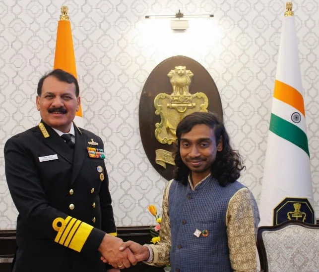 THE CHIEF OF THE NAVAL STAFF, INDIAN NAVY 2025 The Chief of… — Photograph 5
