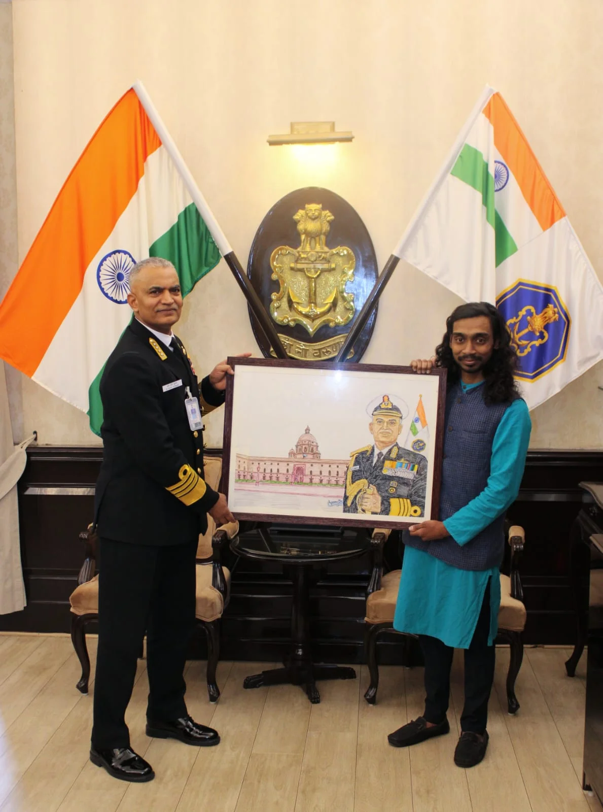 THE CHIEF OF THE NAVAL STAFF, INDIAN NAVY 2023 The Chief of… — Photograph 3