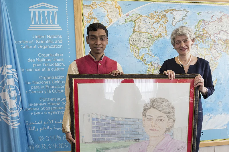 DIRECTOR GENERAL OF THE UNESCO 2017 DIRECTOR GENERAL of the UNESCO Mrs.… — Photograph 2