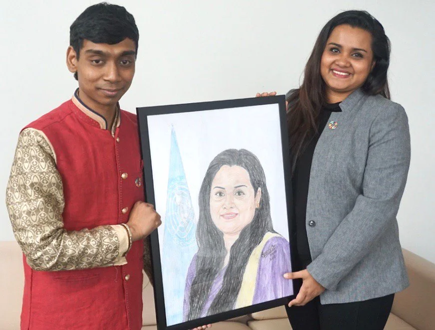 HEAD OF UNITED NATIONS SECRETARY GENERAL’s ENVOY ON YOUTH 2018 Head of… — Photograph 3