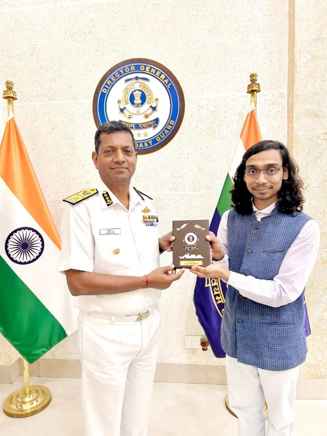 DIRECTOR GENERAL OF THE INDIAN COAST GUARD 2024 The Director General of… — Photograph 2