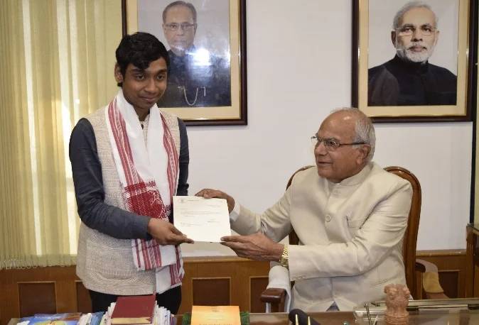 GOVERNOR OF ASSAM (INDIA) 2017 Governor of Assam Mr. Banwarilal Purohat was… — Photograph 2