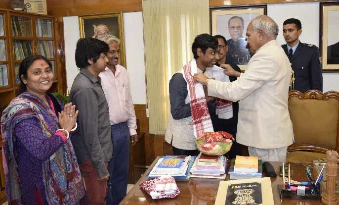GOVERNOR OF ASSAM (INDIA) 2017 Governor of Assam Mr. Banwarilal Purohat was… — Photograph 5