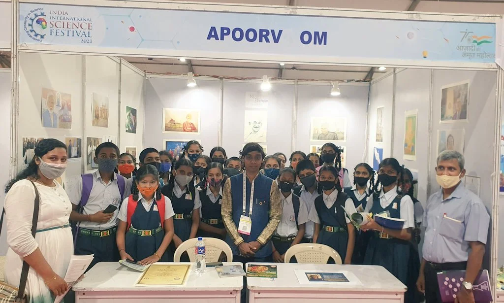 Invite as My Exbition in India International Science Festival (IISF) 2021 org… — Photograph 3