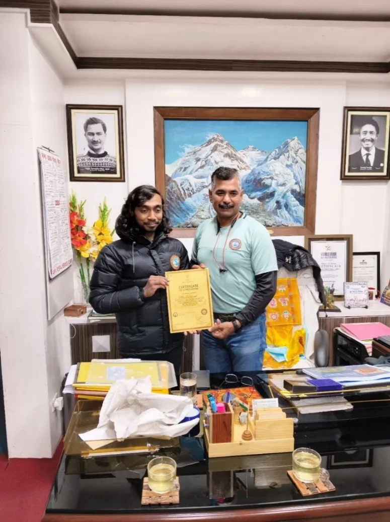 HIMALAYAN MOUNTAINEERING INSTUTITE, DARJELING 2024 The Principal of Himalayan Mountaineering Instutite ,… — Photograph 2