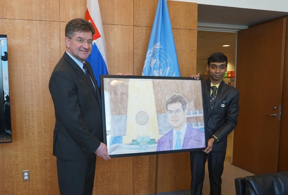 PRESIDENT 0F THE 72 SESSION UNITED NATIONS GENERAL ASSEMBLY 2018 President of… — Photograph 2