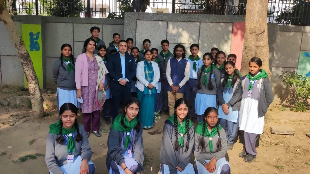 School Scouts Tree Plantation Ceremony