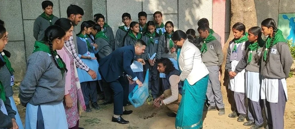 Eco Plantation Drive with School Scouts