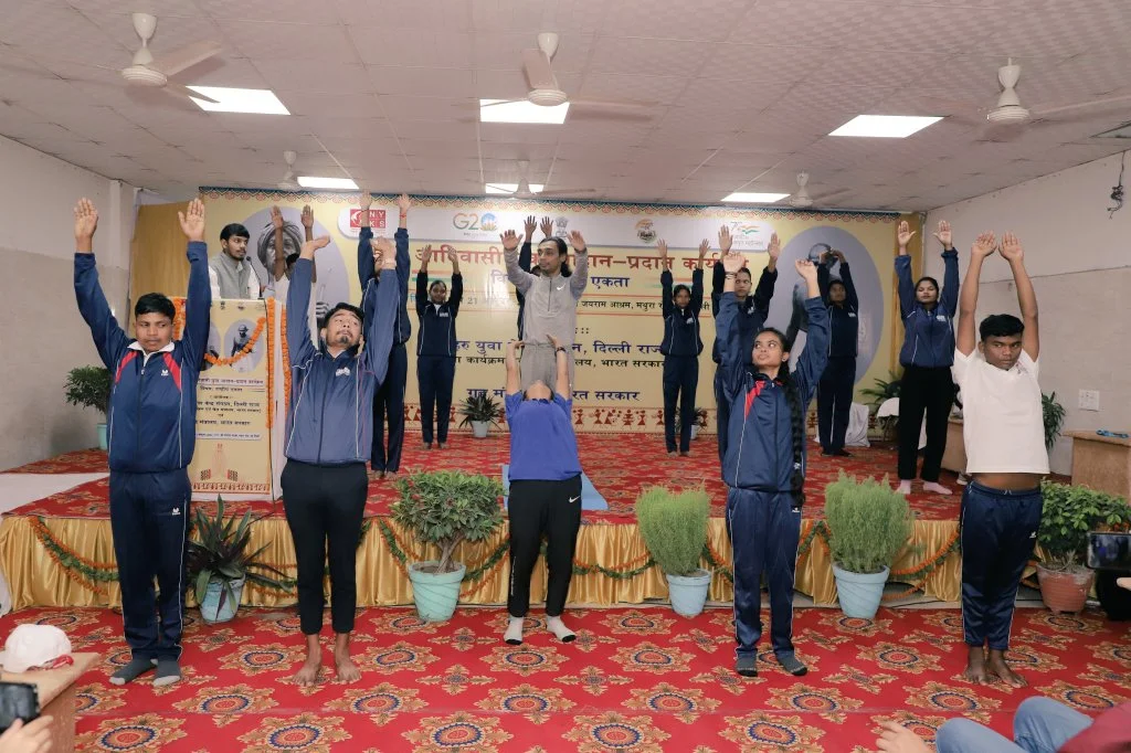 INVITED AS PERFORM YOGA & SURYA NAMASKAR & FIT BY NYKS India,… — Photograph 6