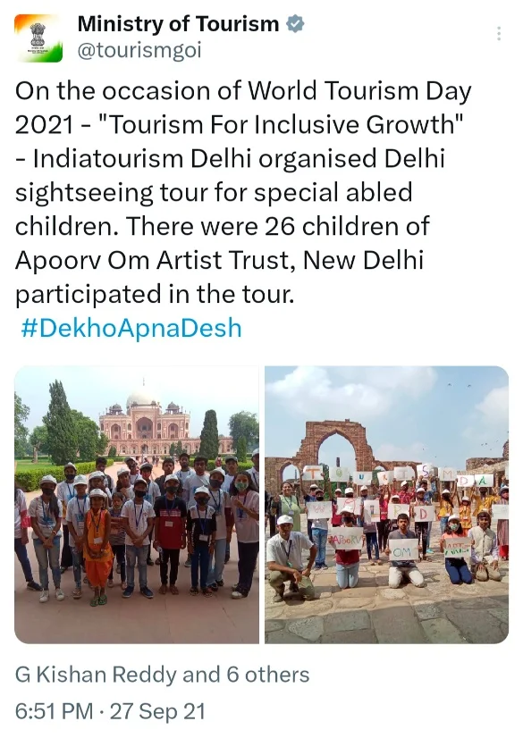 Team of Apoorv Om Artist Trust and India Tourism Delhi, Ministry of… — Photograph 4
